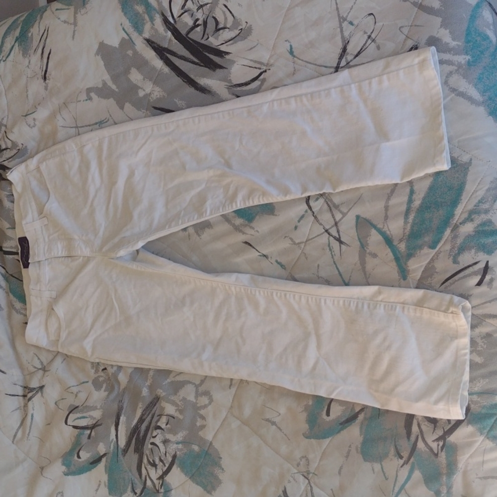 White Boot Cut Jeans